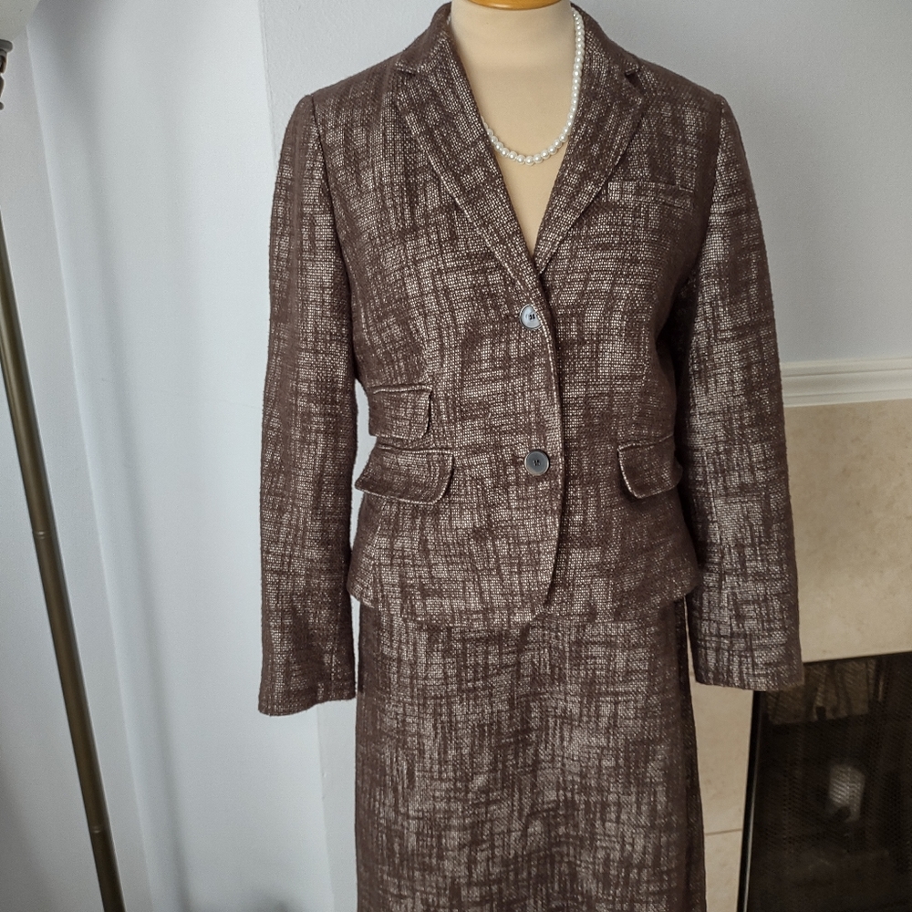 Talbot's Petite 8 Cotton Linen Suit** BLACK FRIDAY SPECIAL SEND OFFER FOR $35🤑